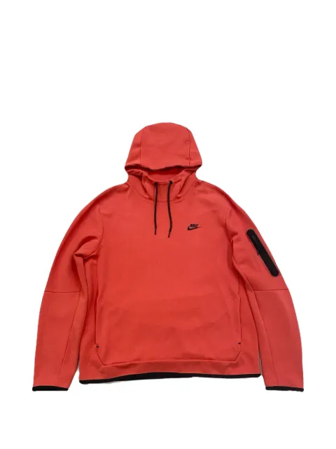 Nike logo-detail hoodie Orange DD5174