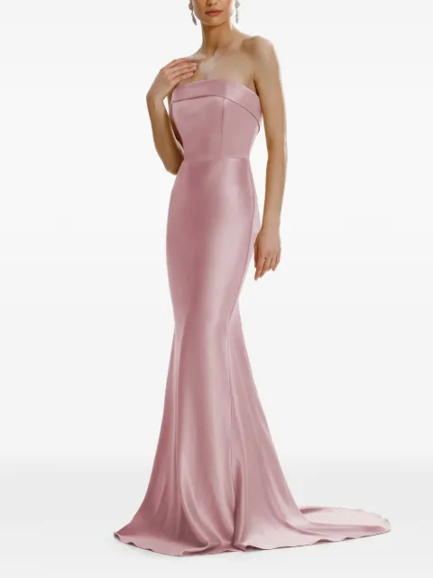FRAMBOISE Dhara strapless maxi dress Pink DHARA