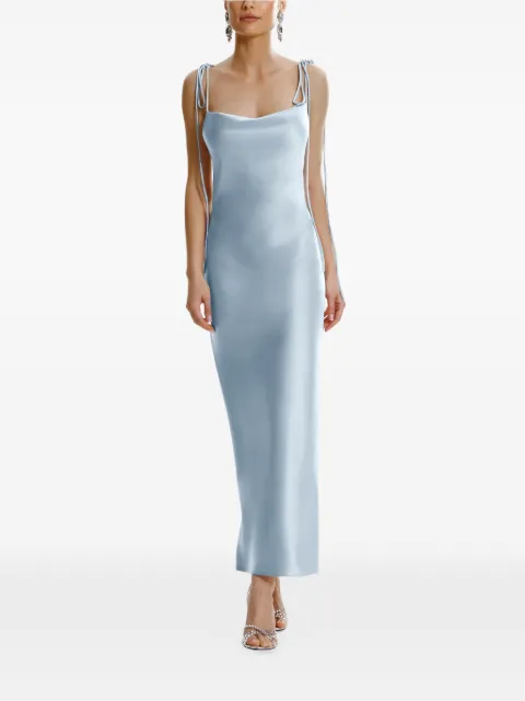 FRAMBOISE Jodie midi dress Blue JODIE