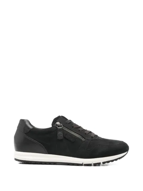 GABOR zip-up lace-up sneakers Black 83450
