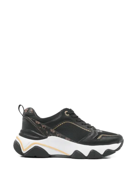 GUESS USA logo pattern sneakers Black FL5MGSFAL12