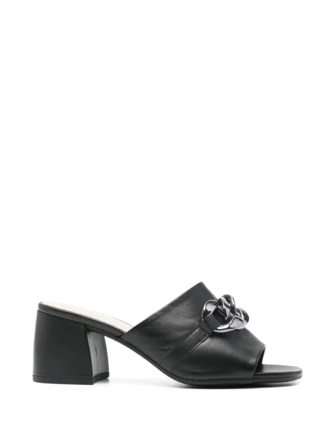 GABOR 81.712 chain-embellished mules Black 81712