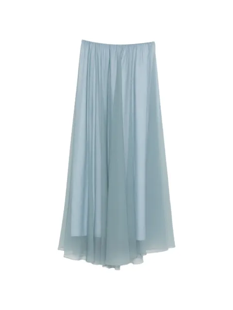 Forte Forte tiered midi skirt Blue 14592MYSKIRT