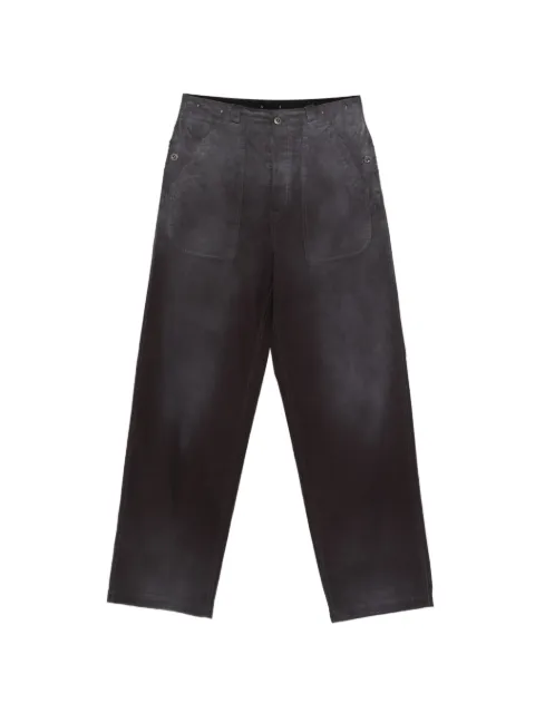 Maison Margiela patch-pocket trousers Grey S50LA0244M35796