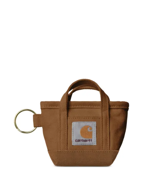 Carhartt WIP logo key ring Neutrals I036418