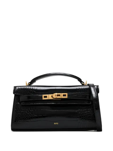 JW Pei croc-effect top-handle tote bag Black 2T2731