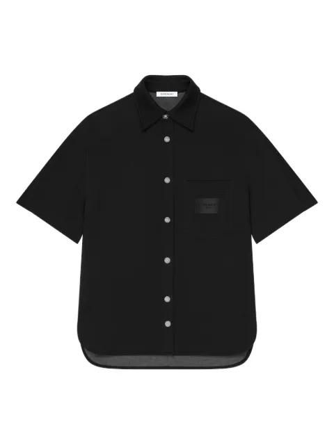 Givenchy short-sleeve shirt Black BM618J3YSY930