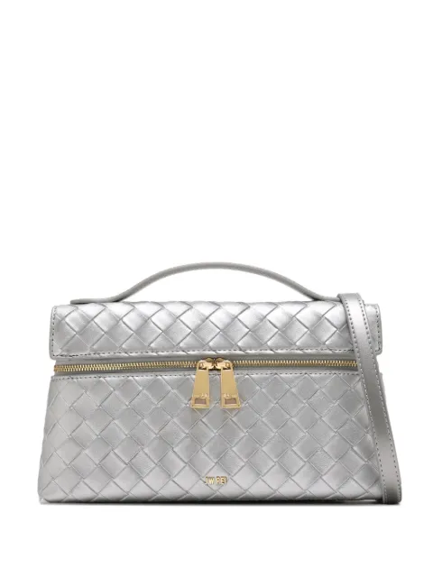 JW Pei quilted top-handle cross body bag Silver LS2T7827W