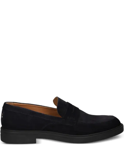 BOSS penny-strap loafers Blue 50557671