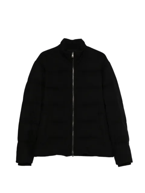 Zegna zip-up quilted jacket Black UGT46A2G403W