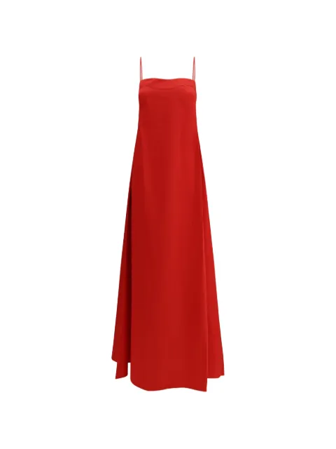 Di Stavnitser Dora square-neck maxi dress Red D15PS26017