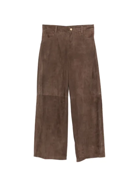 'S Max Mara suede trousers Brown 2619431011600