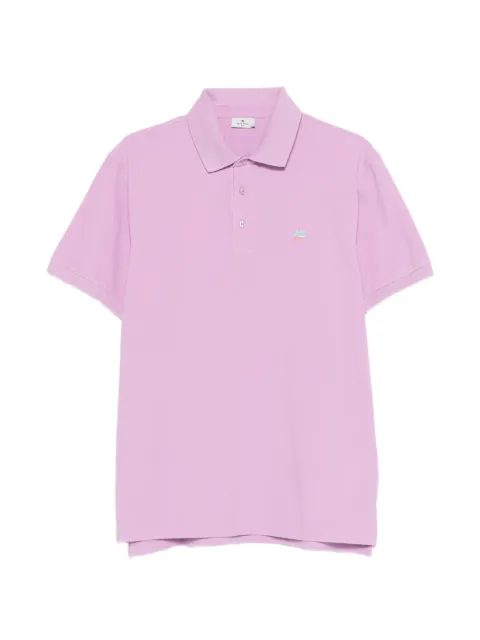 ETRO buttoned polo shirt Pink MRMD0005AU135