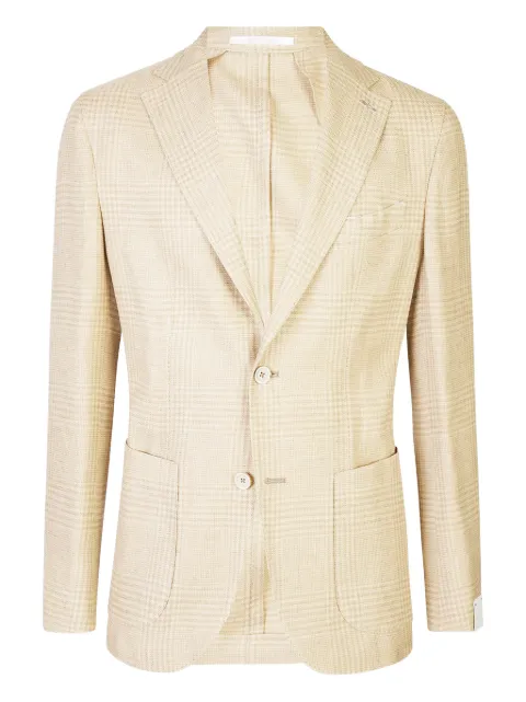 Eleventy single-breasted soft jacket Neutrals M75GIAC12BTCCTES0M003102