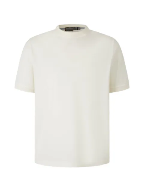 Canali crew-neck cotton T-shirt White T0931MJ02439