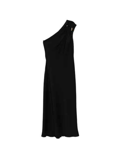 Max Mara one-shoulder draped maxi dress Black 2616221033600