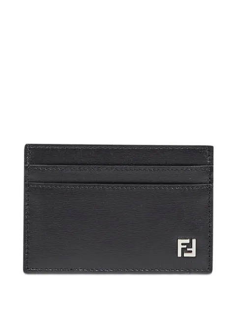 FENDI Squared FF card holder Black 7M0371AVV6