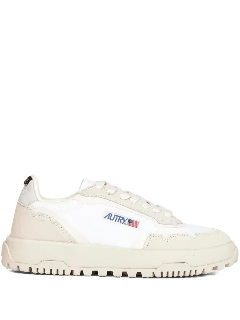 Autry lace-up logo sneakers White LDLWCO09WHTWHT