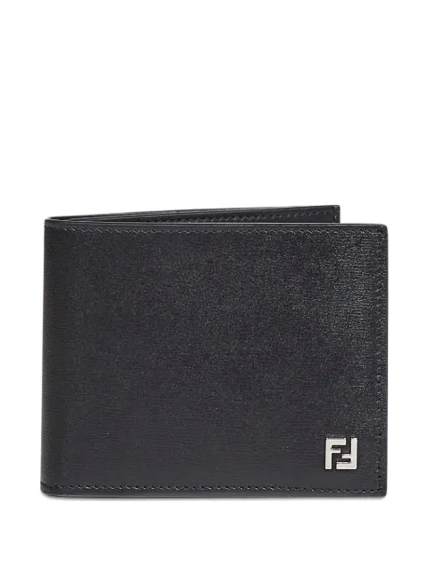 FENDI squared metal wallet Black 7M0378AVV6