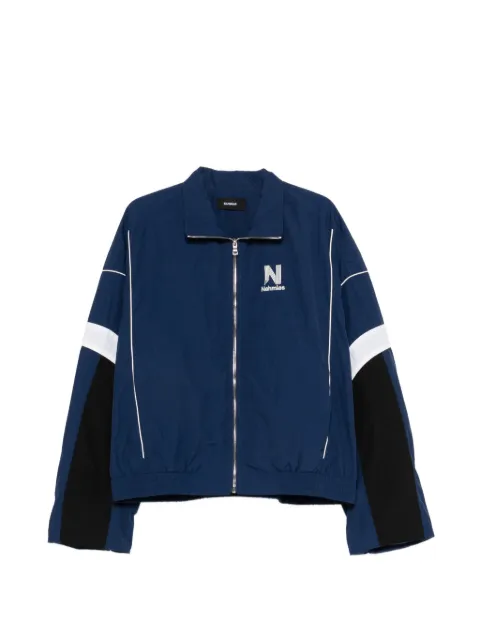 Nahmias logo-detail panel jacket Blue W85J51Q1