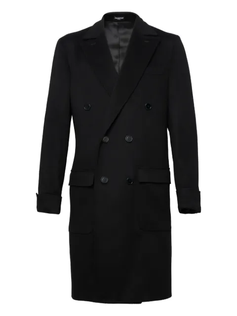 FRANZESE COLLECTION Stefano de Martino double-breasted coat Black 4668B159B