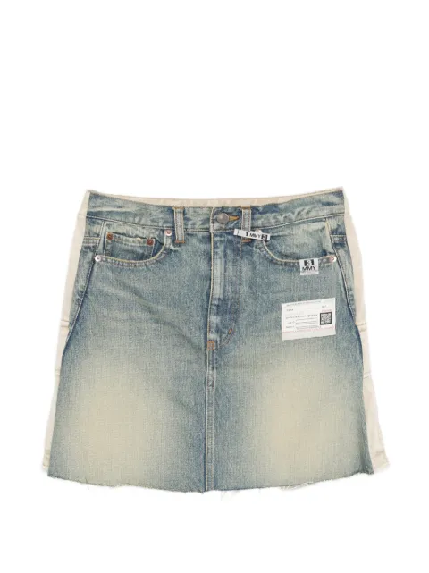 Maison MIHARA YASUHIRO denim skort Blue B16PT071