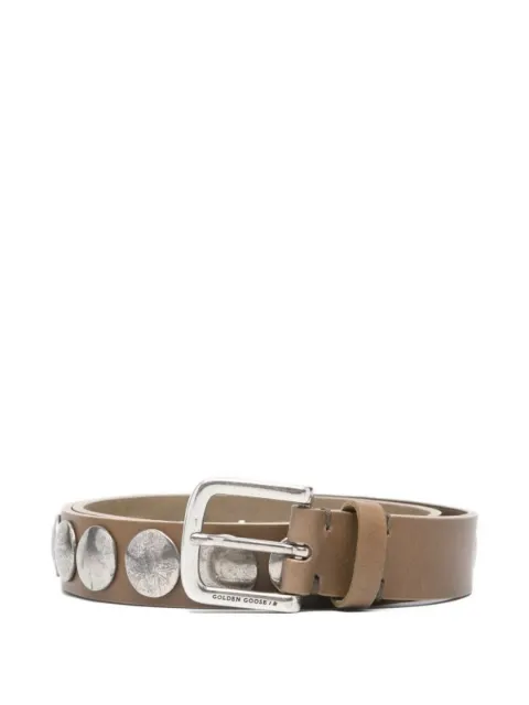 Golden Goose stud-embellished belt Brown GMA00161A000137