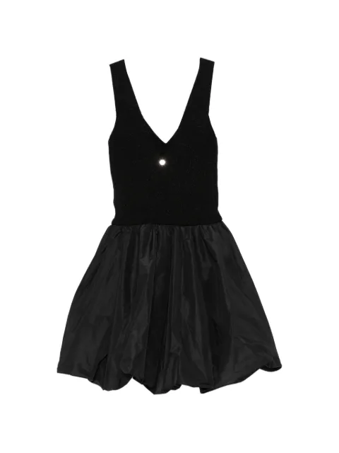 LIU JO short taffeta dress Black PA6060T8578