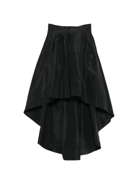 LIU JO elegant taffeta skirt Black PA6041T857822222