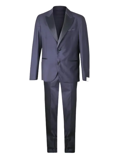 Eleventy smocking dinner suit Blue L75ABUJ08TES0I002