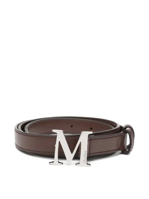 Max Mara 'M' buckle belt Brown 2614501031600