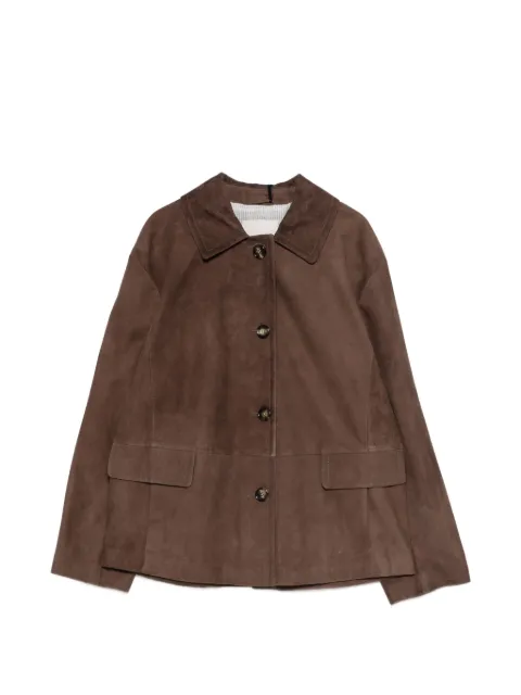'S Max Mara button patch-pocket jacket Brown 2619441011600