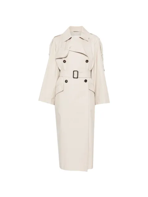 Max Mara belted double-breasted coat Neutrals 2619021054600