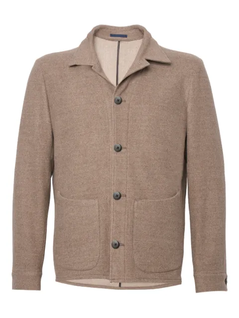 FRANZESE COLLECTION wool shirt jacket Neutrals 2OSCRAATXAQVUI18