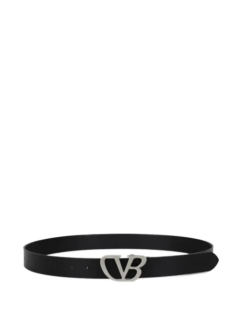 Doublet logo-buckle belt Black 26SS72BT33BLKSIL