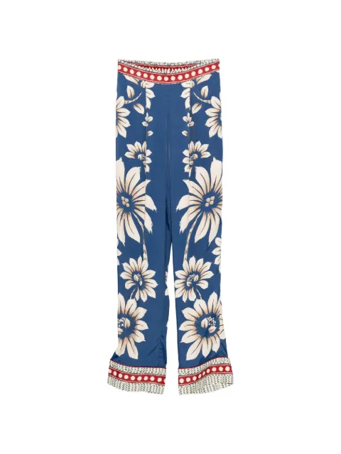 FARM Rio Luna floral trousers Blue 34413326067