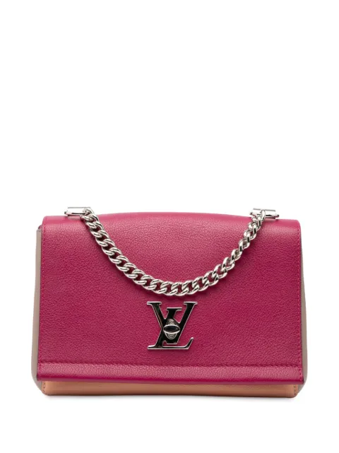 Louis Vuitton Pre-Owned 2016 Tricolor Leather Lockme II BB satchel Pink TJIDJLMQF68WSR43