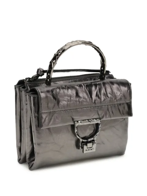 Coccinelle Arlettis top handle clutch bag Grey E1U3F55B701