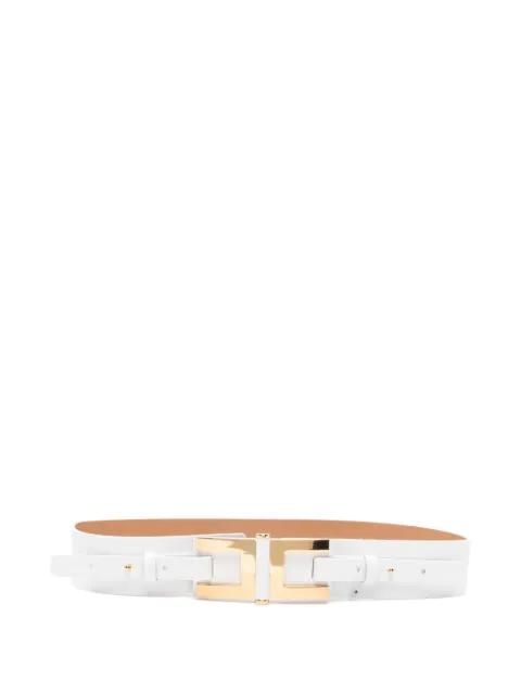 Elisabetta Franchi logo belt White CT50S61E2