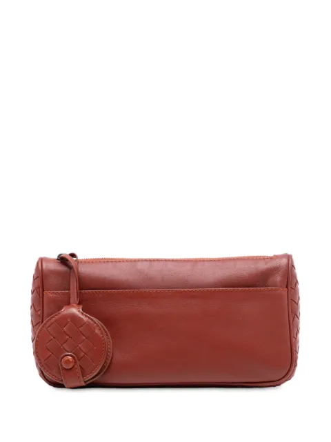 Bottega Veneta Pre-Owned 2011 Nappa Intrecciato pouch Brown 9FXQ1SITCGP9JJ6B