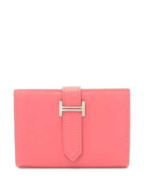 Hermès Pre-Owned bear mini card case Pink 1036098X