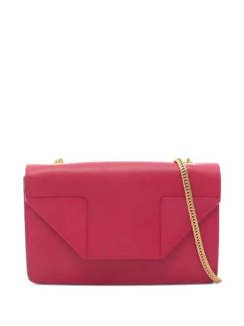Saint Laurent Pre-Owned 2000s chain leather shoulder bag Pink 1032545