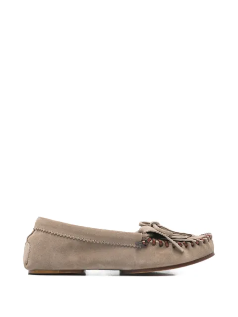 Paris Texas Indiana round-toe loafers Neutrals PX1580