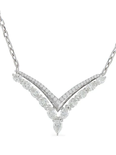 LB Exclusive diamond necklace Silver ANK19822