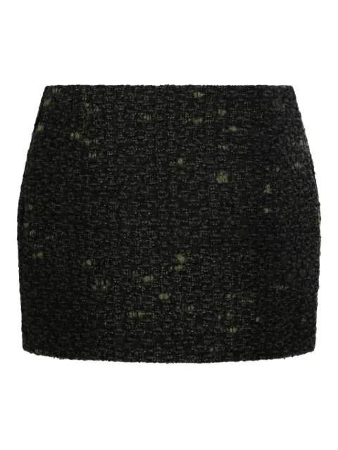 Gucci ribbon mini skirt Green 853017ZAUCL