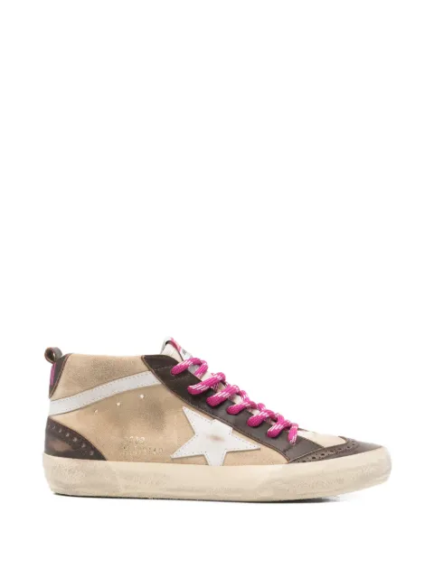 Golden Goose star lace-up sneakers Neutrals GWF00122F008099