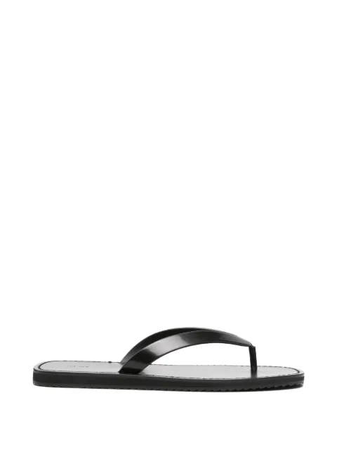 The Row City leather flip flops Black F2145L60C