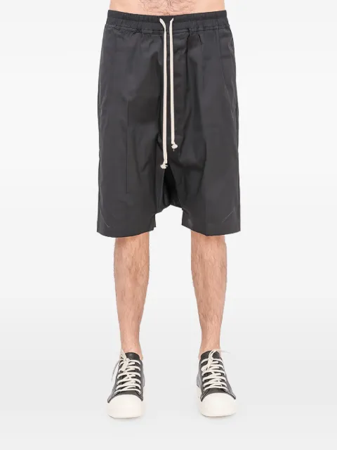 Rick Owens drawstring-fastening shorts Black RU1F2384TE