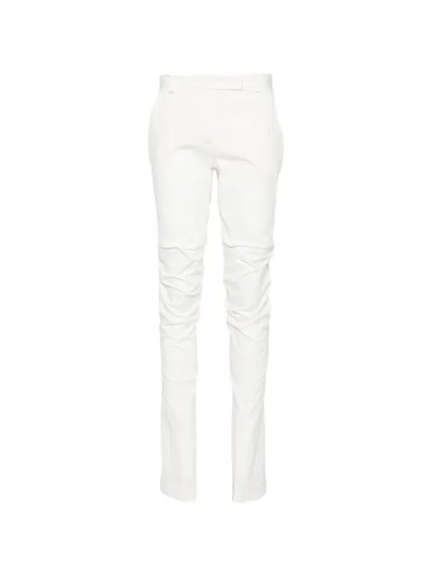 Patrizia Pepe ruched trousers White 8P0767A121