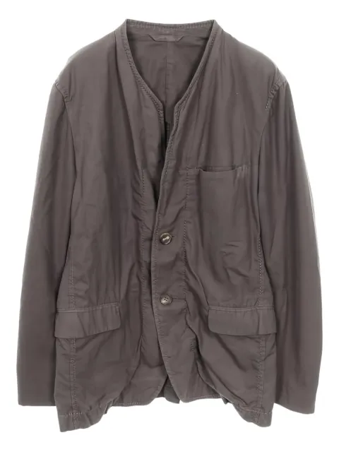 Issey Miyake Pre-Owned 2000s cotton jacket Grey 1020958
